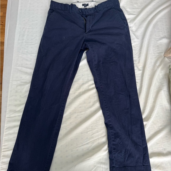 J. Crew Navy blue Chino pants (size 32W by 30L) - Picture 2 of 5